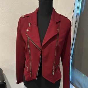 Moto jacket top